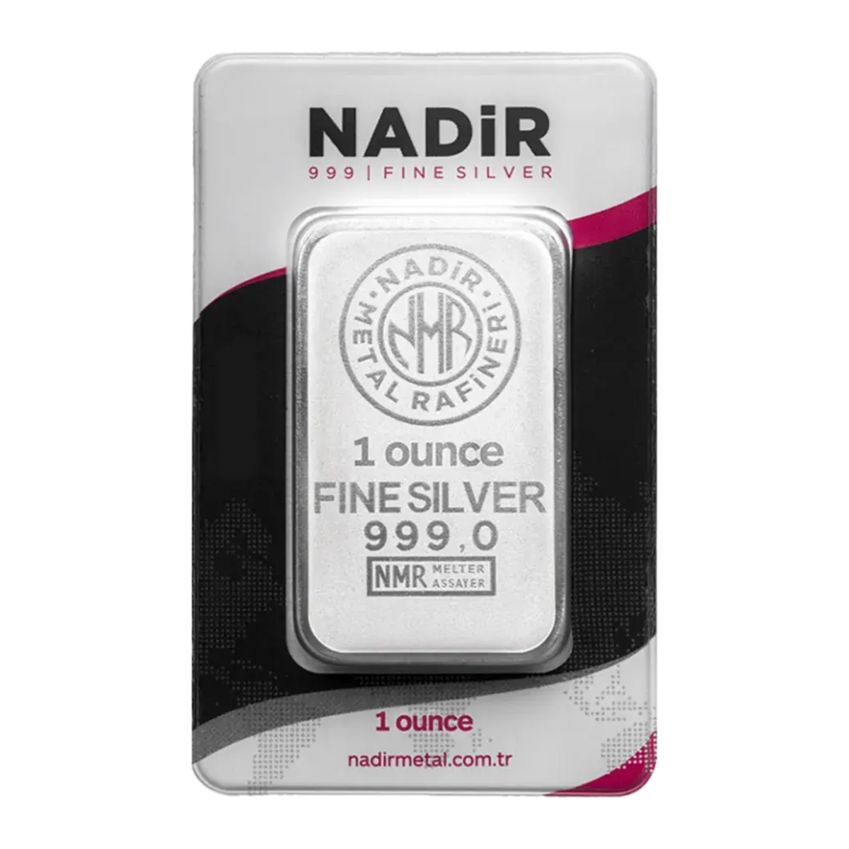 1 oz Silver Nadir Bar BU