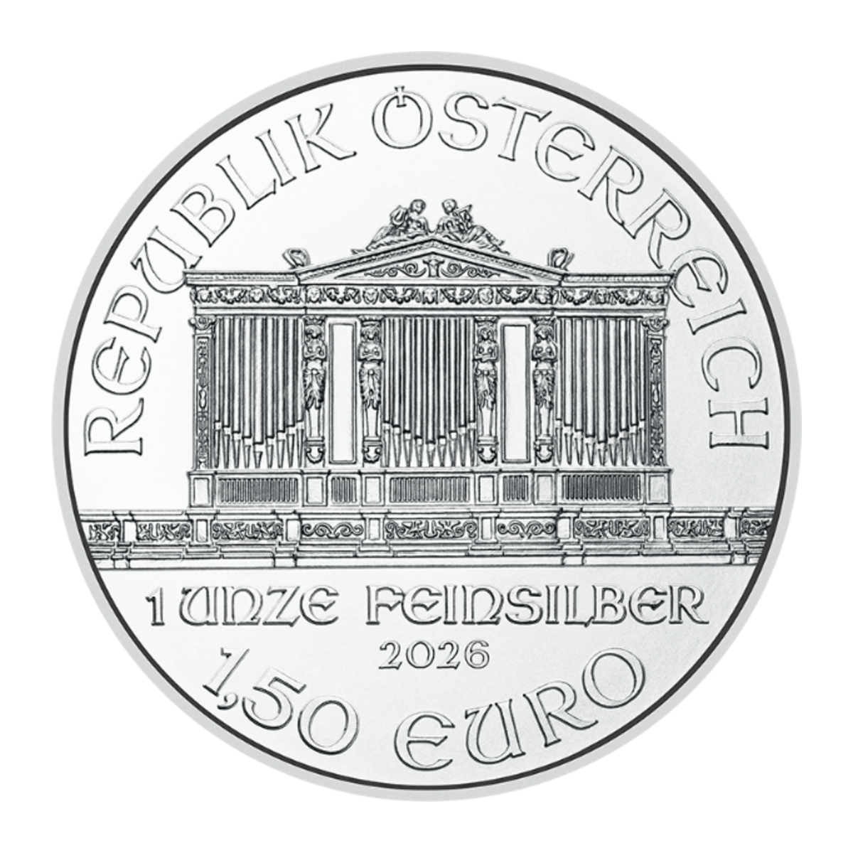1 oz Vienna Philharmonic Silver Coin | 2026