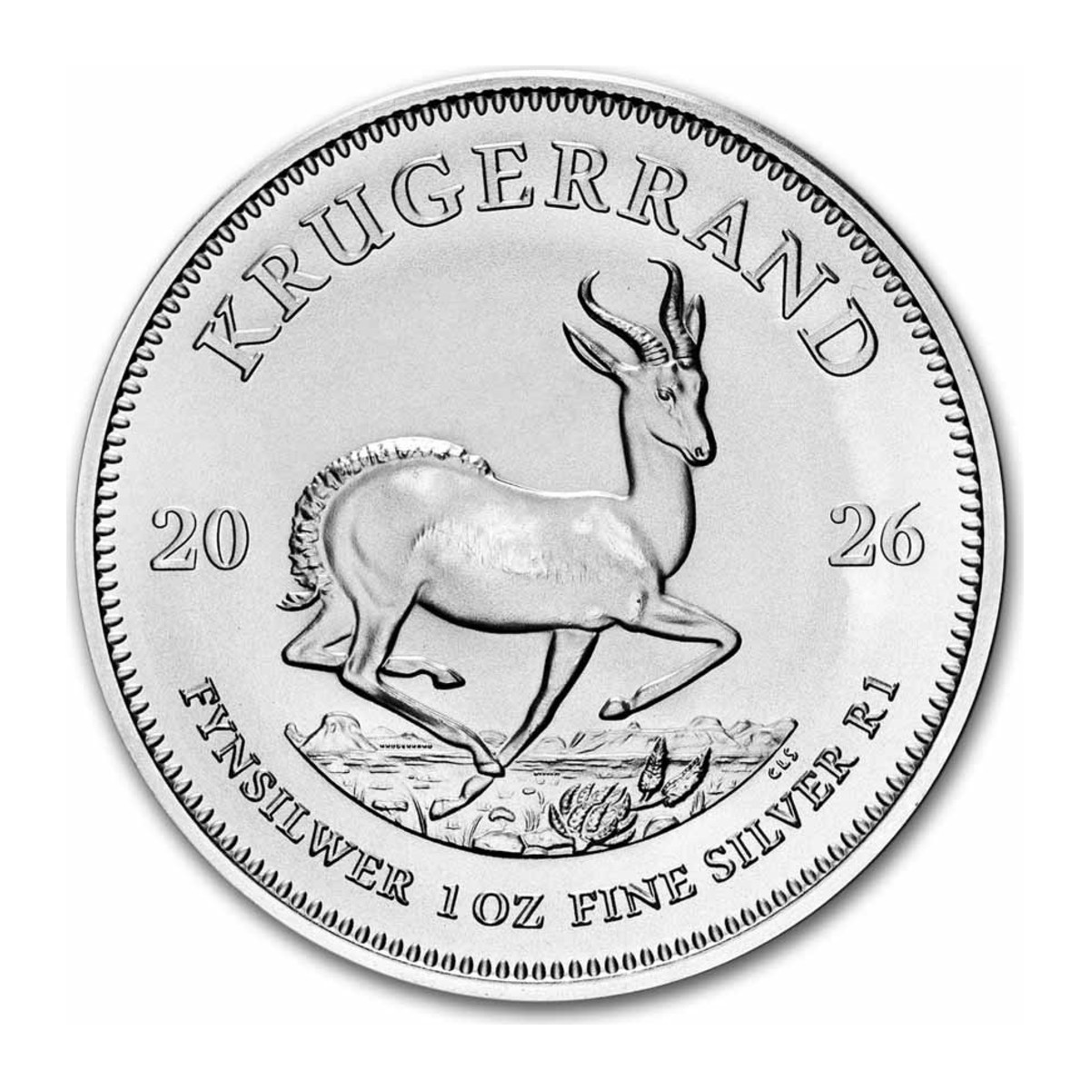 1 oz Krugerrand Silver Coin | 2026